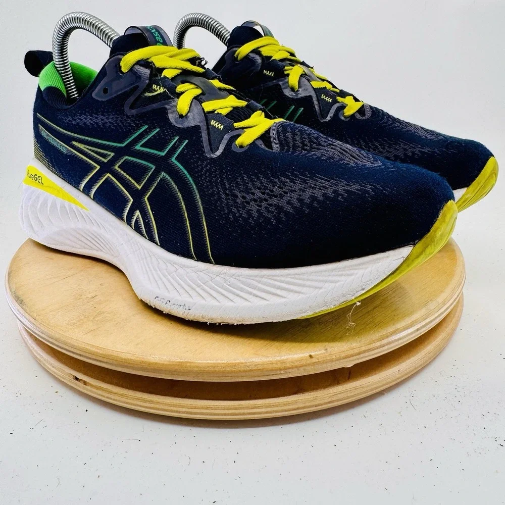 ASICS Gel Cumulus 25 Men's 7 Navy Running‎ Shoes Sneakers Cushioned Comfort - Picture 3 of 8
